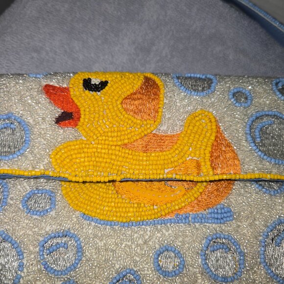 Viral  Rubber Duckie Beaded Bag - Picture 4 of 9